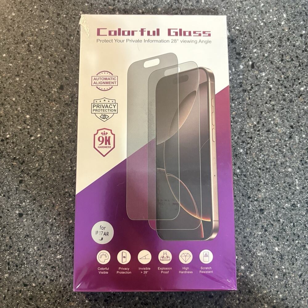 Colorful GOLD Glass Protect Your Private Information 28° viewing Angle Brand New